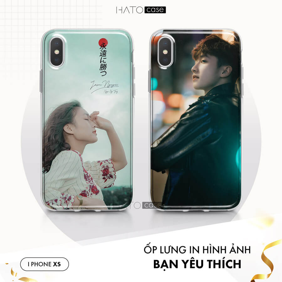 In Ốp Lưng Điện Thoại iPhone Xs Theo Yêu Cầu