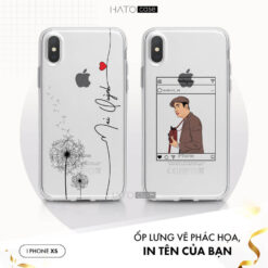 In Ốp Lưng Điện Thoại iPhone Xs Theo Yêu Cầu