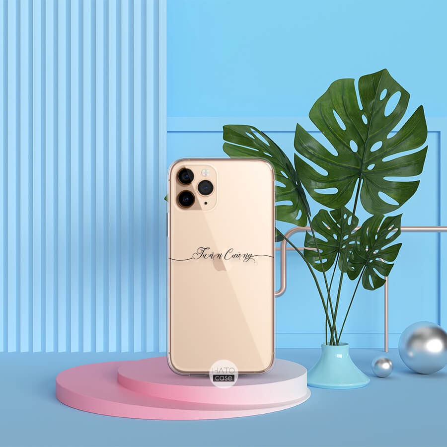 in chữ ký lên ốp lưng hcm