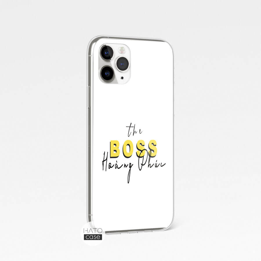 in chữ ký lên ốp điện thoại