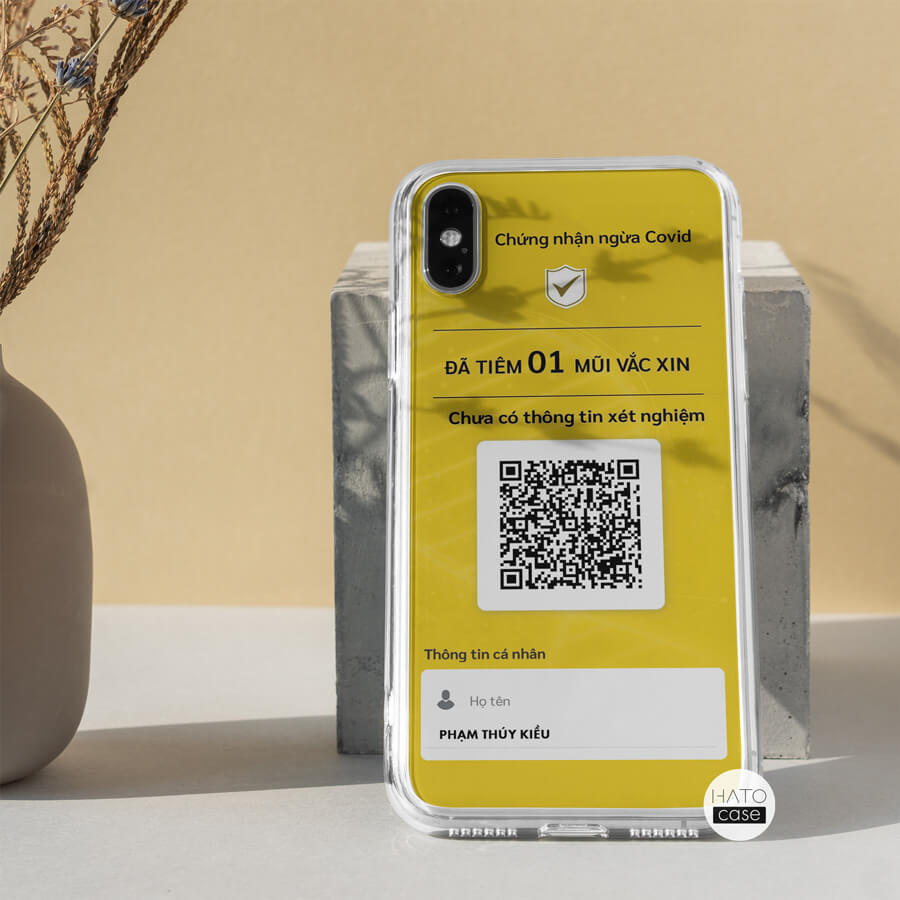 Ốp lưng in mã QR code