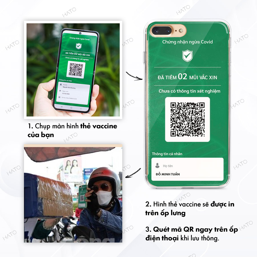 Ốp lưng thẻ xanh đi đường