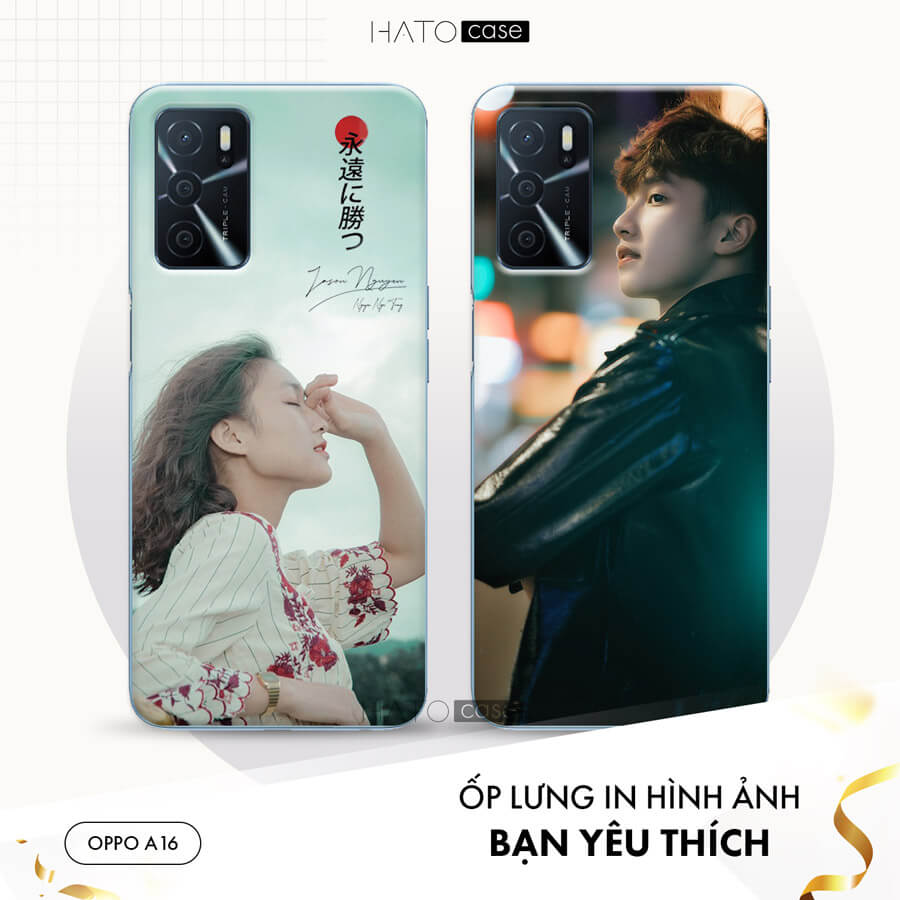 In Ốp Lưng Điện Thoại OPPO A16 Theo Yêu Cầu