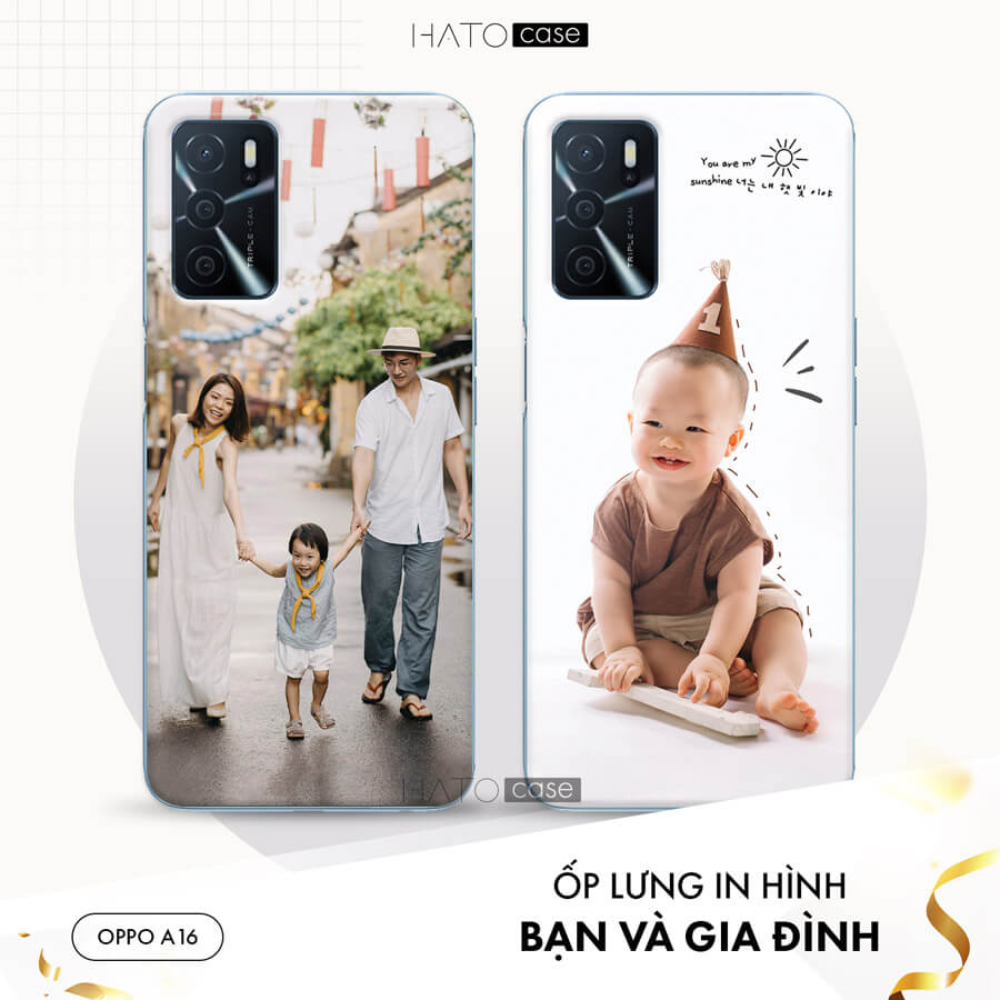 In Ốp Lưng Điện Thoại OPPO A16 Theo Yêu Cầu