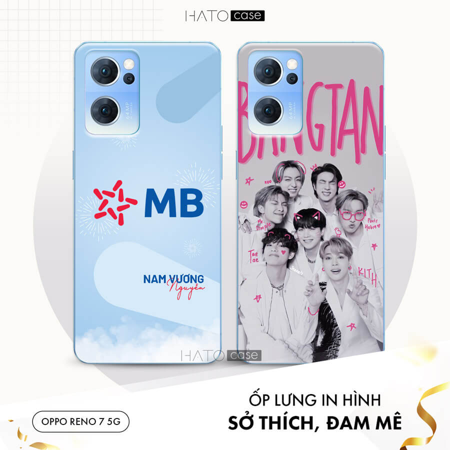 In Ốp Lưng Điện Thoại Oppo Reno 7 Theo Yêu Cầu