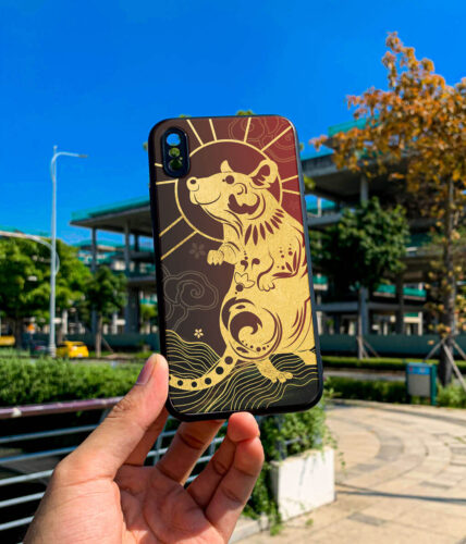 ốp kính ép kim 12 con giáp 2