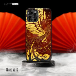 Ốp lưng mặt kính ép kim phật giáo thiên nhiên