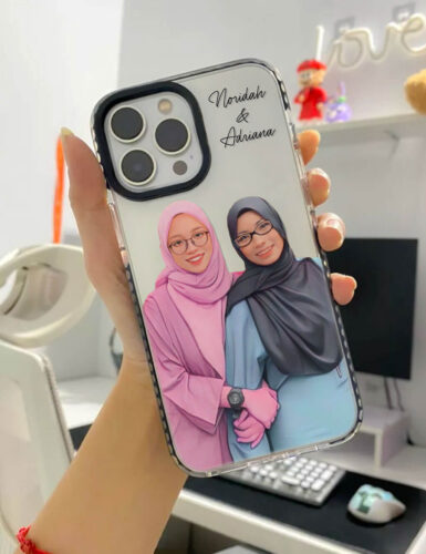 Casing Telefon Lukisan Potret photo review