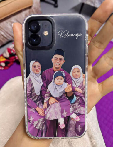 Casing Telefon Lukisan Potret photo review