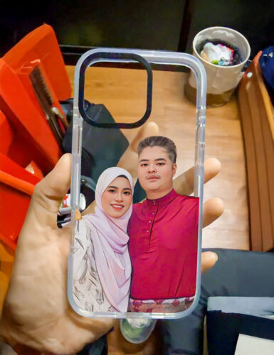 Casing Telefon Lukisan Potret photo review