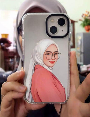 Casing Telefon Lukisan Potret photo review