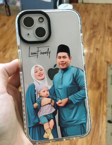 Casing Telefon Lukisan Potret photo review