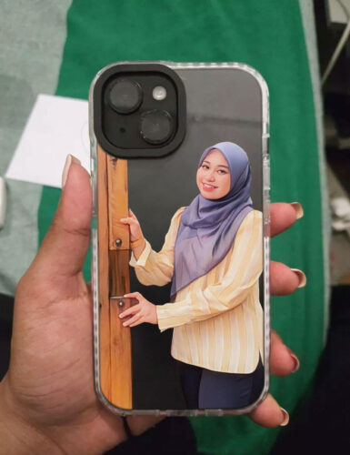 Casing Telefon Lukisan Potret photo review