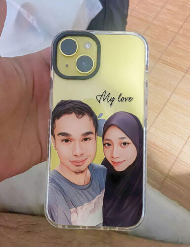 Casing Telefon Lukisan Potret photo review