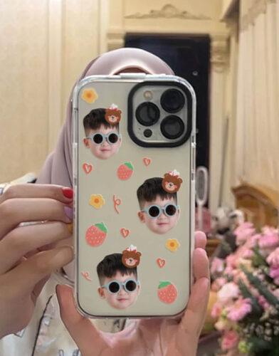 Casing Telefon Pelekat Bayi photo review